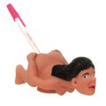 *Porta Caneta Mulher Hot Flowers (ST635-HZ512) - Morena