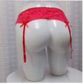 Cinta Liga Rendada (LU001-31) - Vermelho