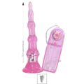 Plug 5 Esferas Com Vibro VP (PL005-ST214). - Rosa