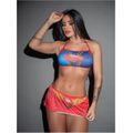 Fantasia Fetiche Super Girl (PS9401) - Padrão