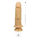 Prótese 17x14cm Com Ventosa Mydick (PV004-SF06) - Bege
