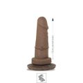Prótese 12x12cm Com Ventosa Junior Upper (UP34-UP674-2-ST770), - Marrom