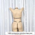 Strapy Com Pérola (LG001) - Preto