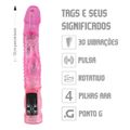 Vibrador Rotativo Youvibe VP (RT002S-ST349) - Rosa