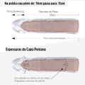 Capa Peniana de 14cm Para 15cm Com Glande Avantajada SI (1067-ST305) - Translúcido