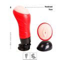 Masturbador Lanterna Com Vibro e Ventosa Delia (1123) - Vagina