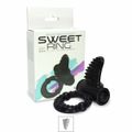 *Anel Peniano Com Vibro Sweet Ring SI (1206) - Preto