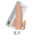 *Capa Peniana de 12cm Para 16cm Com Estimulador e Vibro Fanle SI (1339) - Bege