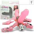 *Butterfly My Bunny Com Vibro e Mini Pênis (TW-17 - 16258) - Rosa