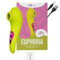 Vibrador Com Pulsação Euphoria Intt Toys (17957) - Amarelo