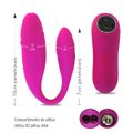 Vibrador Recarregável Duplo Indulgence SI (5219) - Magenta