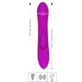 *Vibrador Buck C/ Saliência Em Helice SI (5523-15293) - Roxo