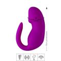 Vibrador Para Casal Recarregável Pretty Love Tiffany SI (6004) - Magenta