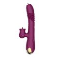 *Vibrador Recarregável Lord Town SI (7853) - Vinho