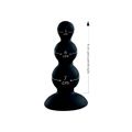Plug Silicone P Escalonado SI (7911). - Preto