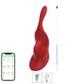 Vibrador de Calcinha Via APP Déli SI- (8287) - Vermelho