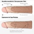 *Capa Peniana 13cm Para 19cm Pleasure Extender VP (CA063) - Bege