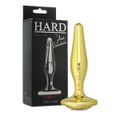 Plug de Metal Iupi Com Pedras Cravejadas (HA133) - Dourado