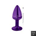 Plug Metálico G Signos Libra (HA164LI) - Lilás