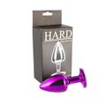 Plug de Metal G Com Pedra Variadas Hard (HA171) - Lilás