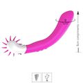 Vibrador Com Estimulador Sexy Tongue (MY-939) - Magenta