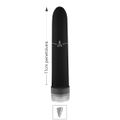 *Vibrador Personal Toque Aveludado 11x8cm VP (PS006-ST226) - Preto