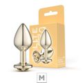 Plug De Metal M Lite Plug (SF254-ST934) - Dourado