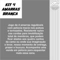 Kit 4 Amarras (ST206) - Branco
