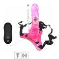 *Cinta Com Vibrador Harness Rabbit VP (CT013-ST445) - Rosa