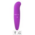 Vibrador Ponto G Aveludado Linha Color (VM002) - Roxo