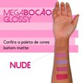 *Batom Líquido Matte Megabocão Validade 06/22 (SL455) - Nude