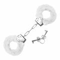 Algema em Metal Com Pelucia Hand Cuffs VP (AL001-ST192) - Branco