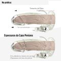 *Capa Peniana Com Estimulador e Vibro Brave Man 9cm SI (1071) - Translúcido
