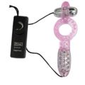 *Anel Peniano Com Vibro Duplo Couples Collection SI (1083) - Rosa