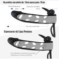 *Capa Peniana Com Anel Escrotal e Vibro 16cm SI (1202) - Preto