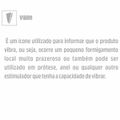 *Anel Peniano Com Vibrador Duplo Sweet Ring SI (1207) - Preto