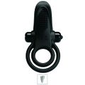 Anel Peniano Com Vibro Vibrant Penis Ring SI (1470) - Preto