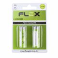 *Pilha Pequena AA Alcalina 2un Flex (FX-AAK2-17210) - Padrão