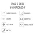*Gel Para Sexo Anal 100 Dor 6x1 Bisnaga 18g (17600) - Padrão