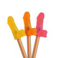 *Ponteira Formato de Pênis Para Caneta Power Sexy Com 1un (4013PS-4011-17101) - Variados