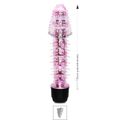 Vibrador Com Capa e Cerdas SI (5086-ST337) - Rosa