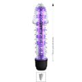 Vibrador Com Capa e Cerdas SI (5086-ST337) - Roxo