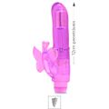 *Vibrador Com Estimulador Butterfly SI (5109) - Rosa