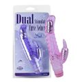 Vibrador Com Vibro Na Ponta Dual Stimulator SI (5111) - Rosa
