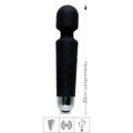 *Massageador Recarregável Love Magic Hot SI (5344-ST633) - Preto