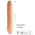 Vibrador Rotativo Recarregável King SI (5596).. - Bege