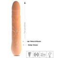 Vibrador Rotativo Recarregável King SI (5596) - Bege