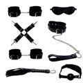 Kit Bondage Com 7 Itens SI (5875) - Preto