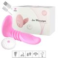 Vibrador Sobe e Desce Com Controle Sex Massager SI (6038). - Rosa