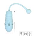Cápsula Vibrátoria Recarregável Bear Love Egg SI (6399) - Azul